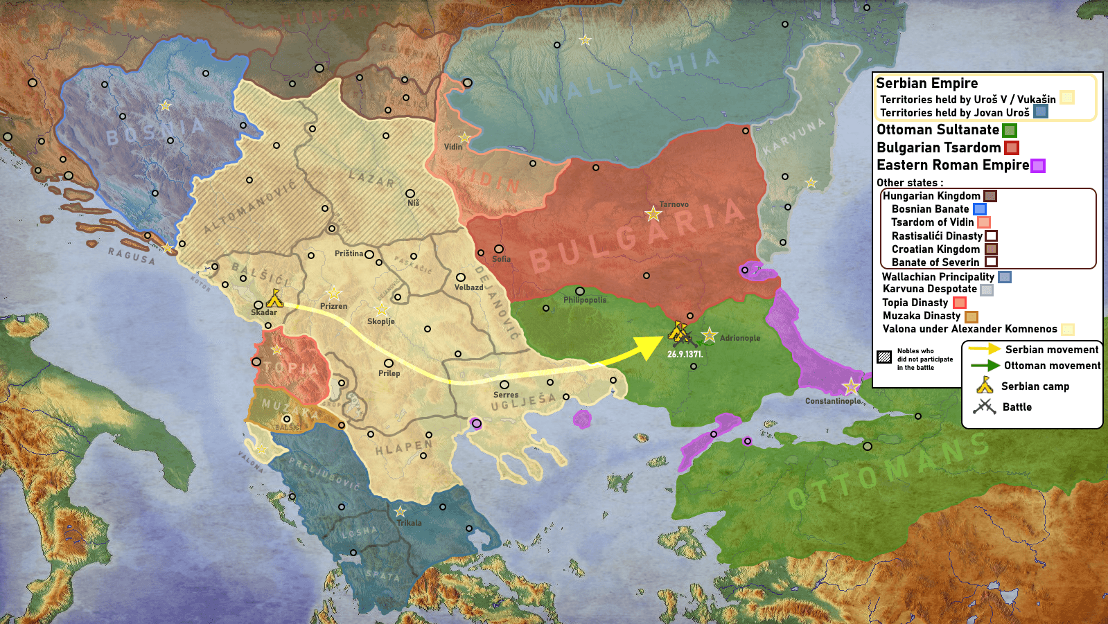 Moment image for Decisive Medieval Balkans Battle against Ottomans