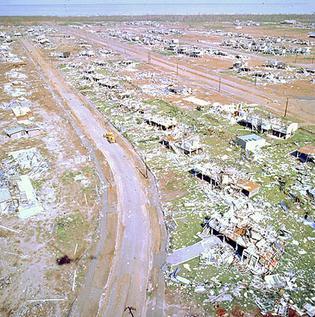 Moment image for Cyclone Tracy devastates Darwin