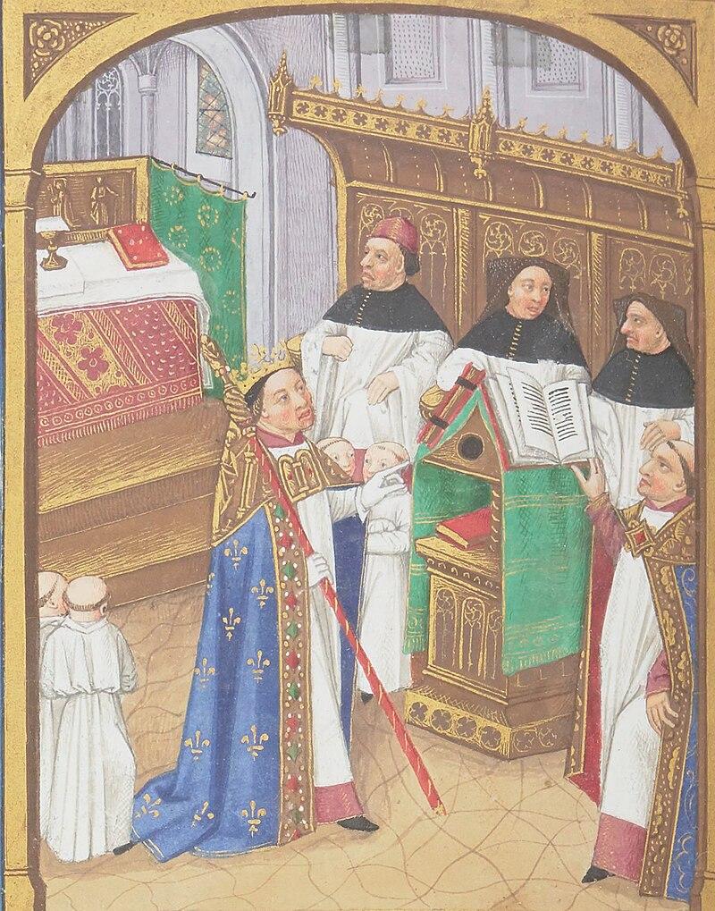 Moment image for Robert II Crowned King in Reims