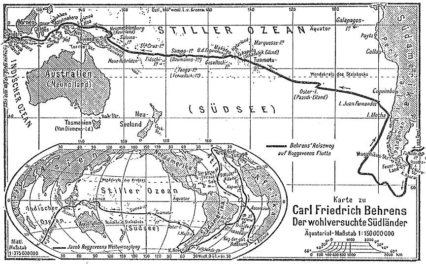 Moment image for Exploration of Samoan Islands by Dutch Explorer Jacob Roggeveen Shaped European Presence in the Pacific.
