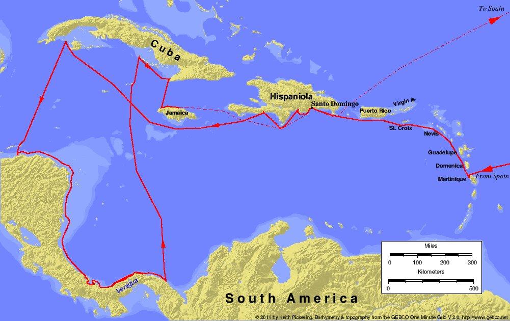 Moment image for Columbus's Voyage to the Eastern Shores of Costa Rica