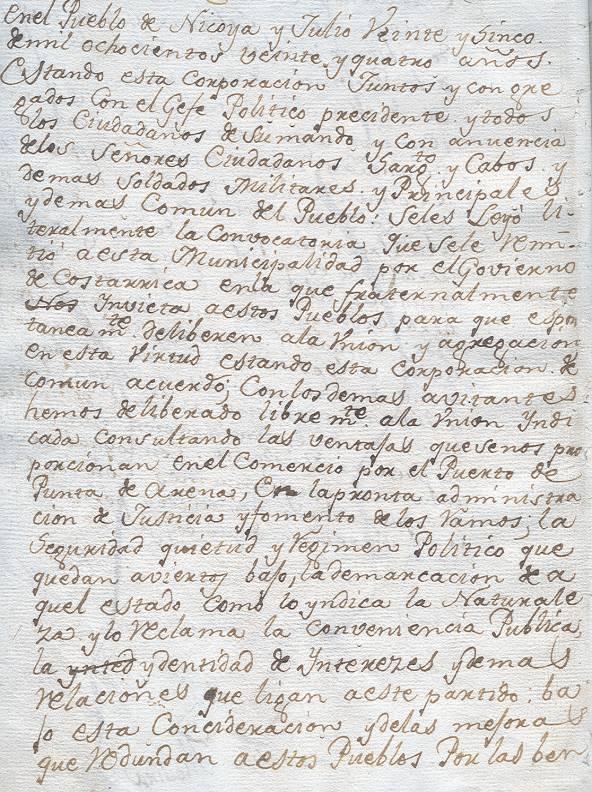 Moment image for Second Plebiscite in Nicoya and Its Impact on Regional Politics