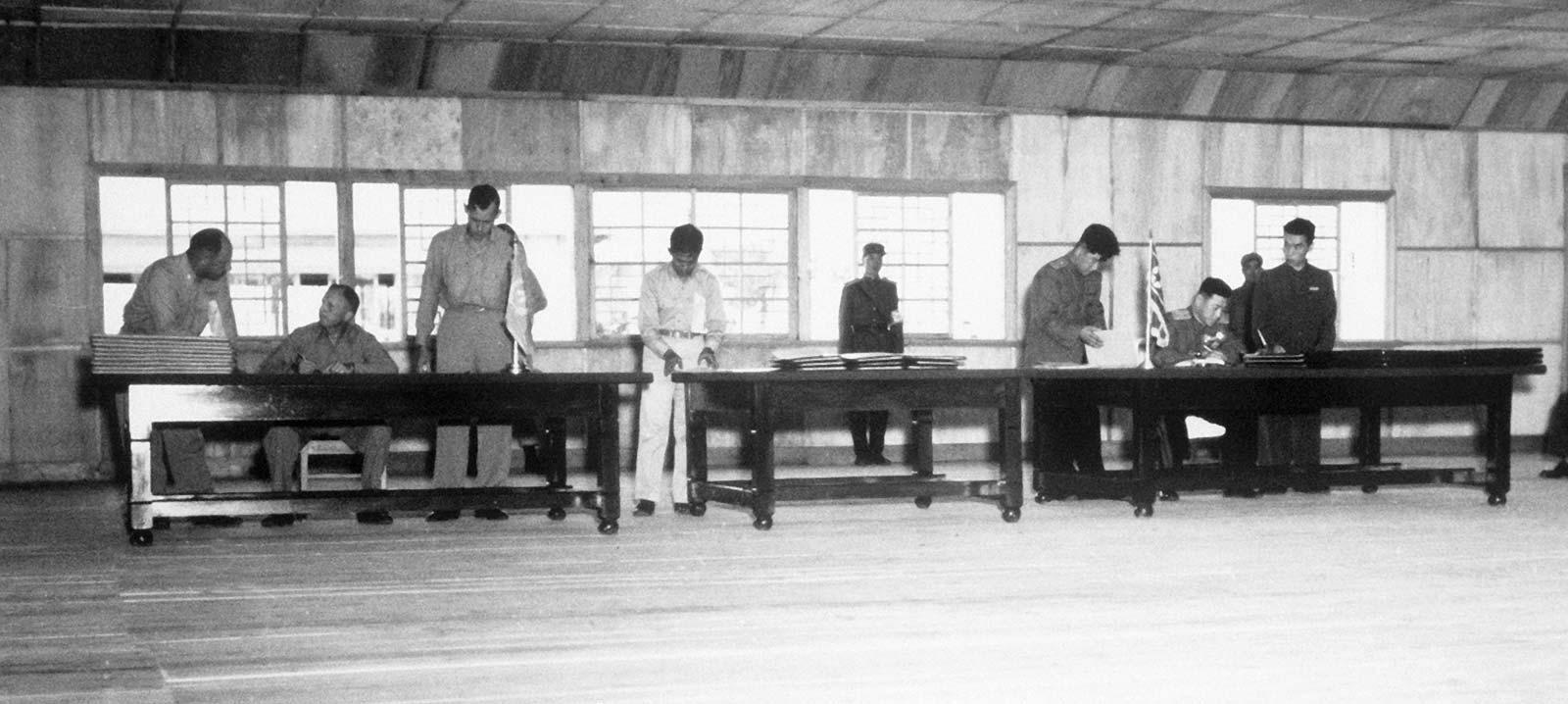 Moment image for Armistice Agreement Ends Korean War