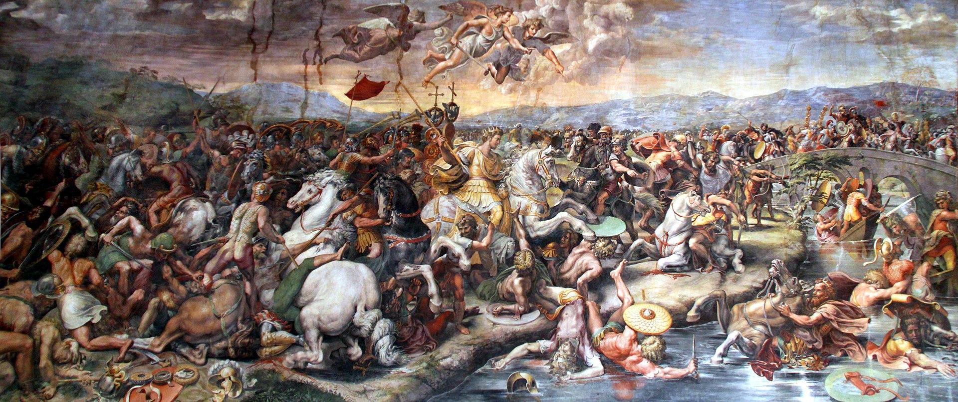 Moment image for Battle of the Milvian Bridge: Constantine Triumphs Over Maxentius