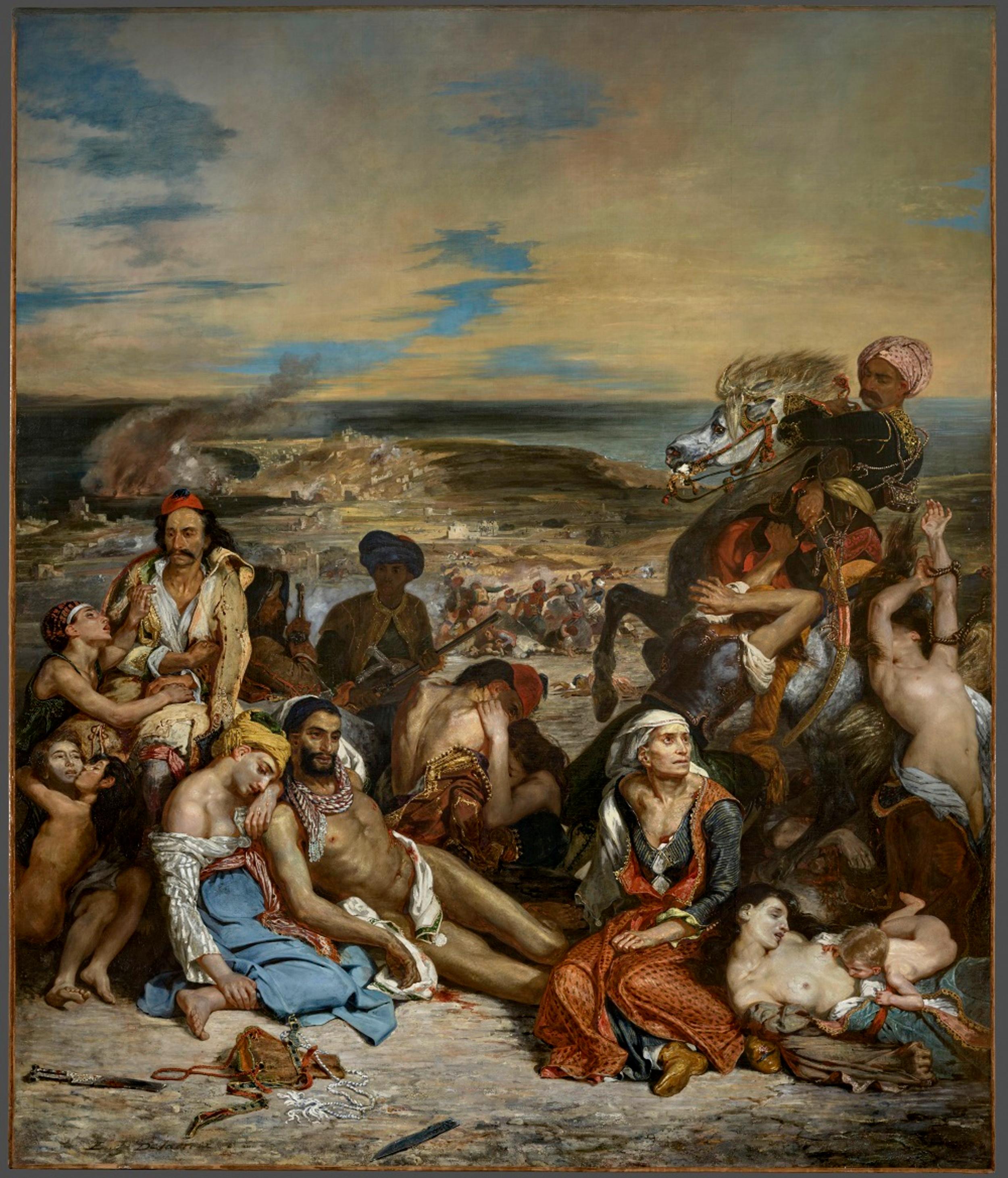 Moment image for Tragic Painting: Chios Massacre Portrait