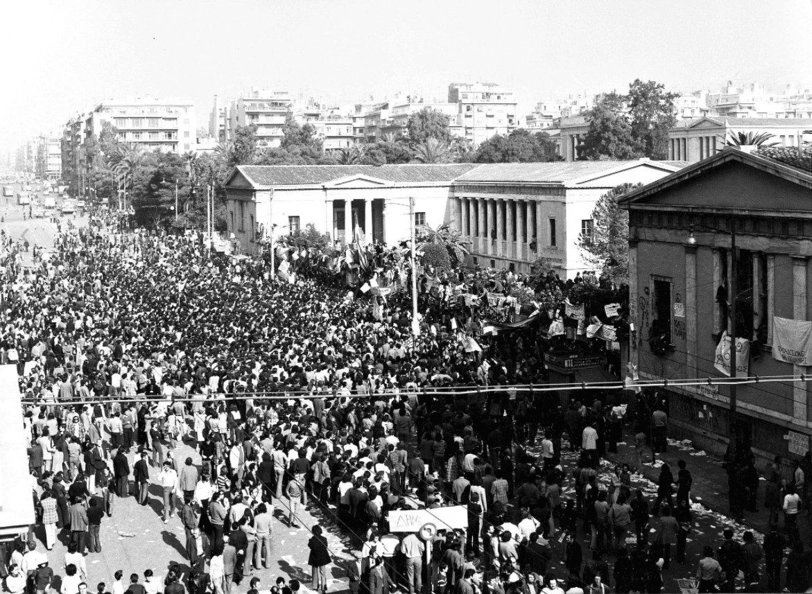 Moment image for Student Uprising at Athens Polytechnic