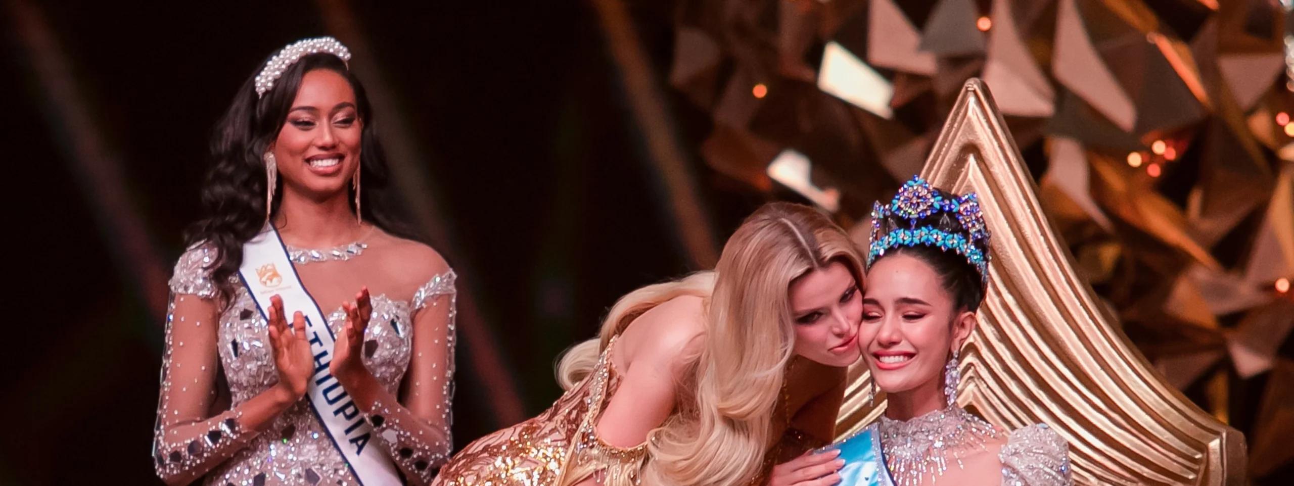 Moment image for Opal Suchata Chuangsri Wins Miss World 2025 in Hyderabad