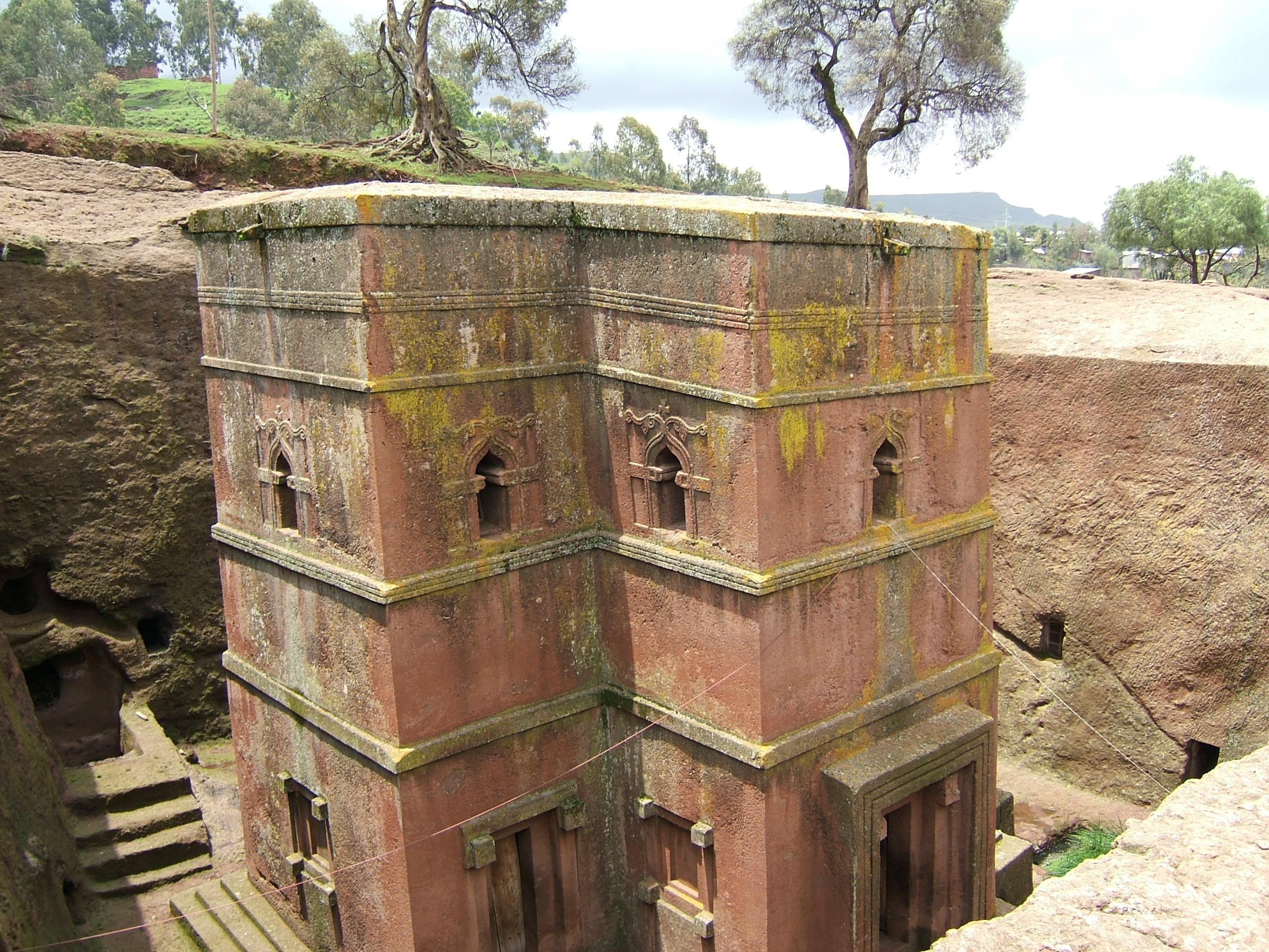 Moment image for Monolithic Churches of Lalibela: UNESCO Heritage and Ethiopian Orthodox Christian Holy Site.