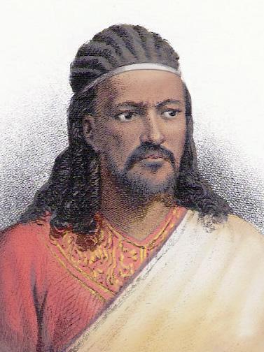 Moment image for British defeat Emperor Tewodros II in Battle of Magdala, leading to his suicide.