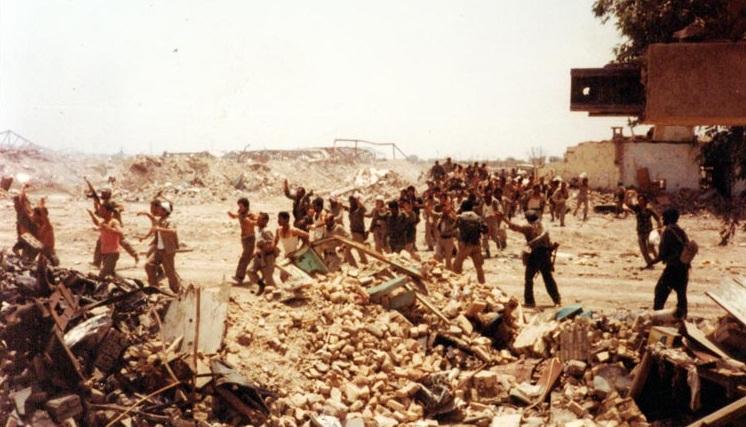 Moment image for Iran-Iraq War begins, lasting for 8 years and resulting in significant casualties on both sides