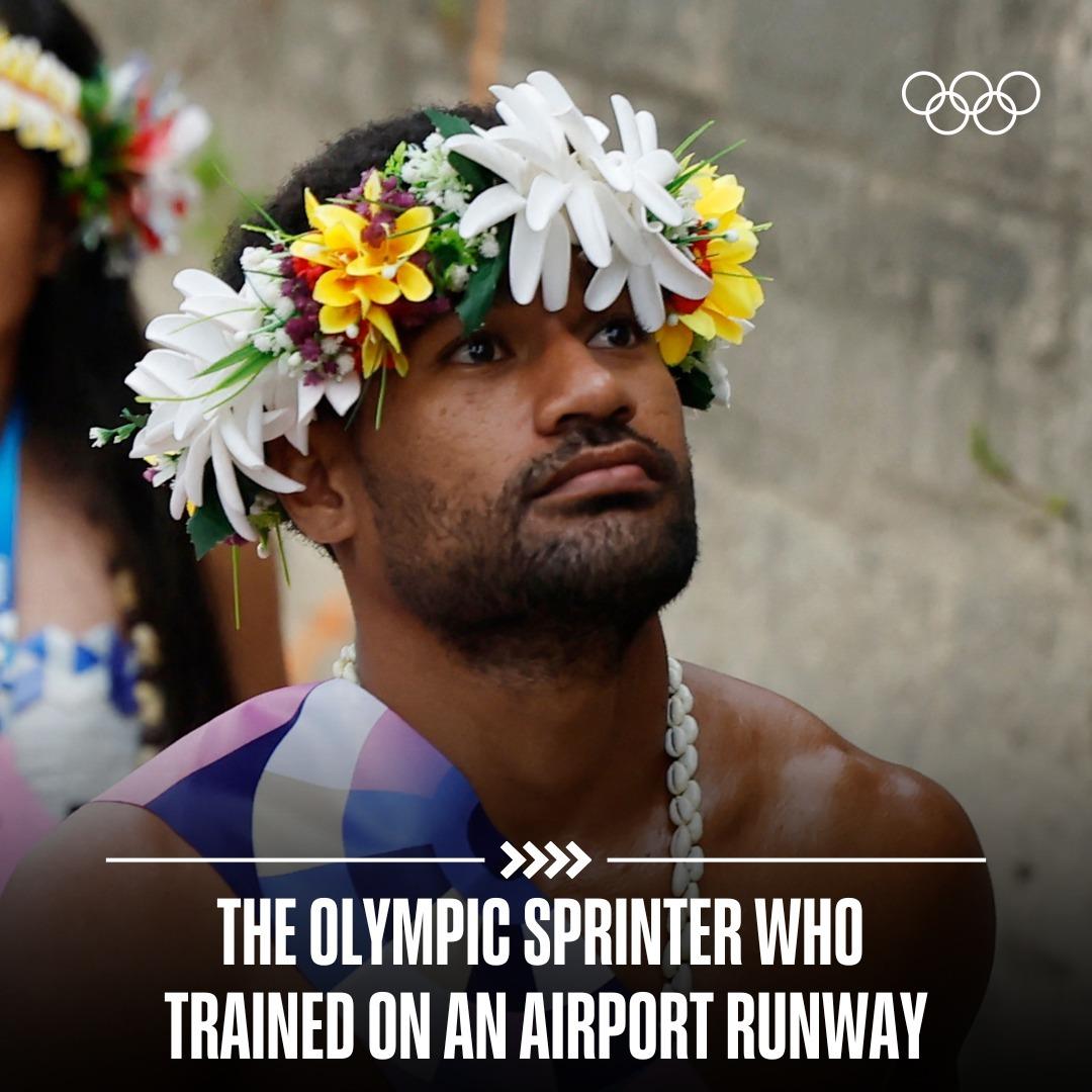Moment image for Tuvalu Athletes Shine at Tokyo Olympics