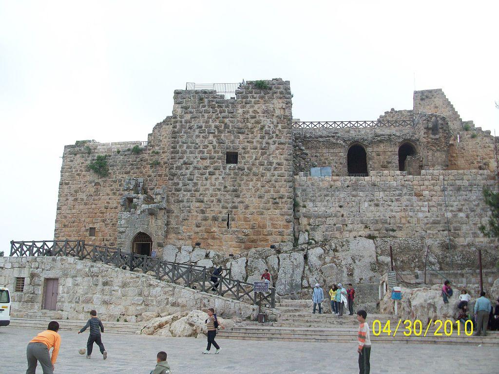 Moment image for Strategic castle constructed by Ayyubids to control trade routes, known as Ajlun Castle.