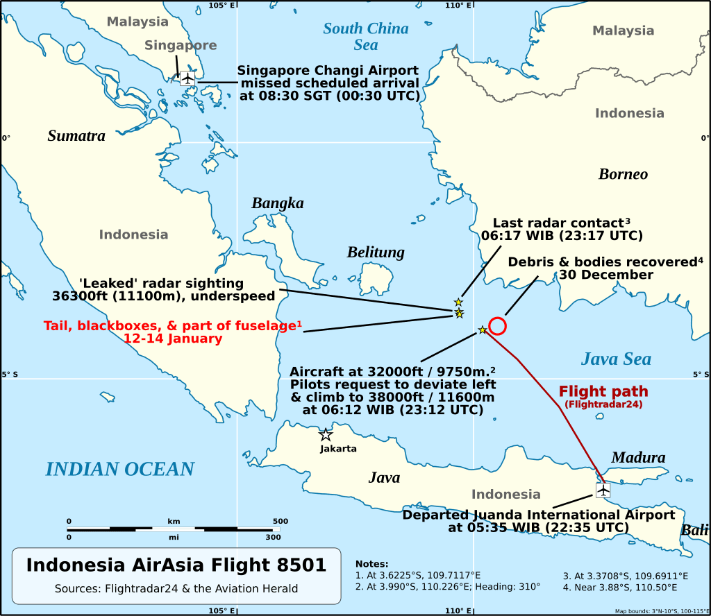Moment image for Flight 8501: Surabaya to Singapore