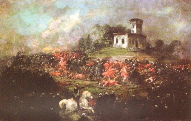 Moment image for Battle of Pavón outcomes led to Buenos Aires defeating the Argentine Confederation in a historical confrontation.