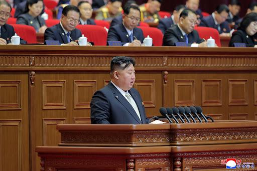 Moment image for Kim Jong Un Re-elected as WPK General Secretary at 9th National Congress in Pyongyang