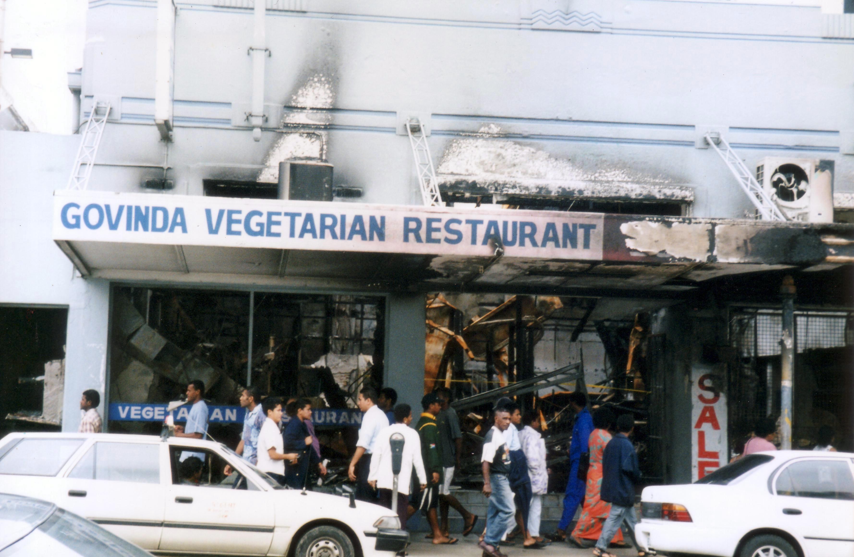 Moment image for Fiji Coup Led by George Speight Results in Political Instability and Economic Consequences.