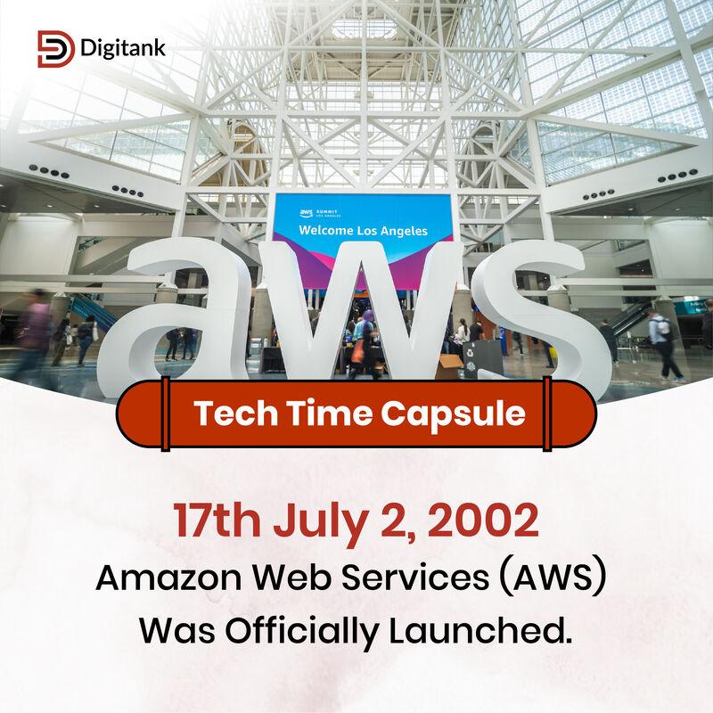 Moment image for Amazon launched Amazon Web Services (AWS)