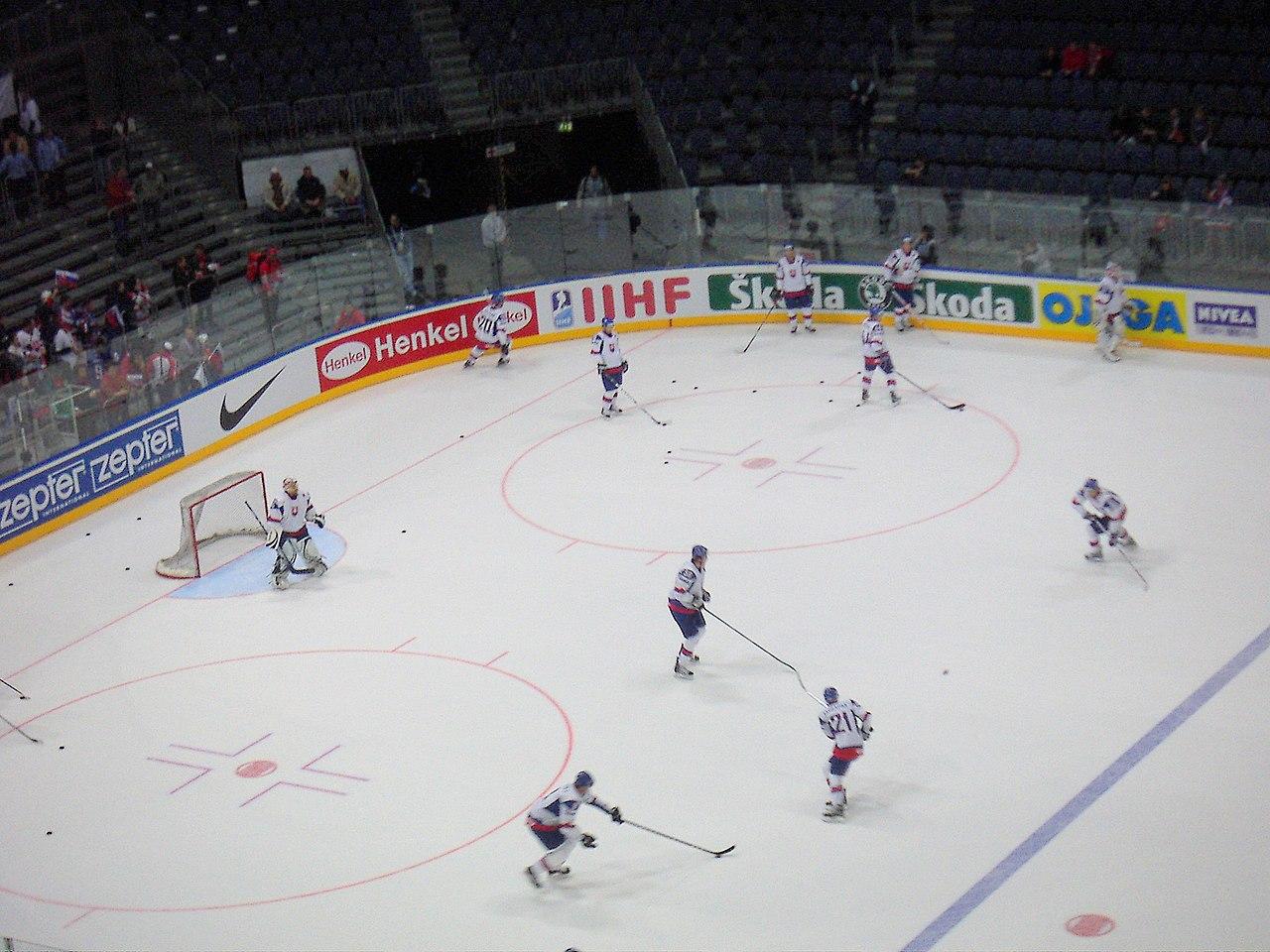 Moment image for Czech Republic, Russia, Sweden medal in Germany; historical attendance at 2010 Germany vs. USA game.