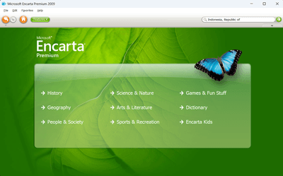 Moment image for Launch of Microsoft's Encarta Encyclopedia