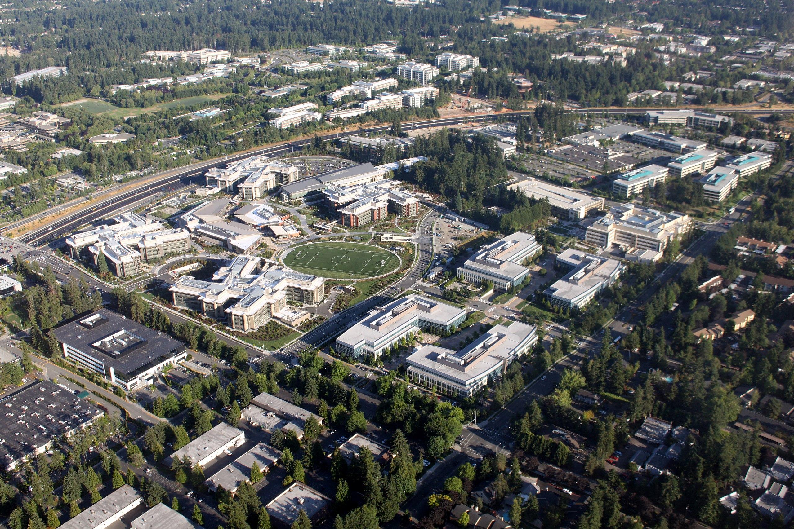 Moment image for Microsoft Moves Headquarters from Bellevue to Redmond Campus