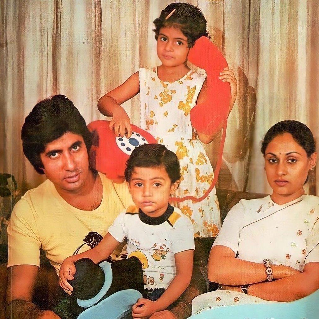 Moment image for Birth of Amitabh Bachchan’s First Child – Shweta Bachchan Nanda