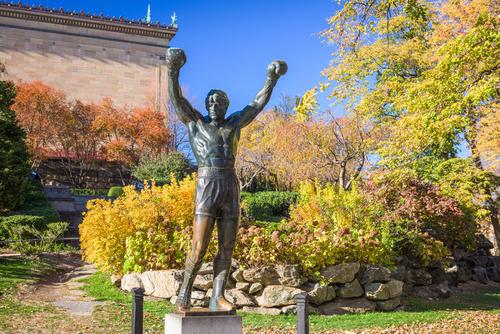 Moment image for Rocky Statue Installed Near Museum