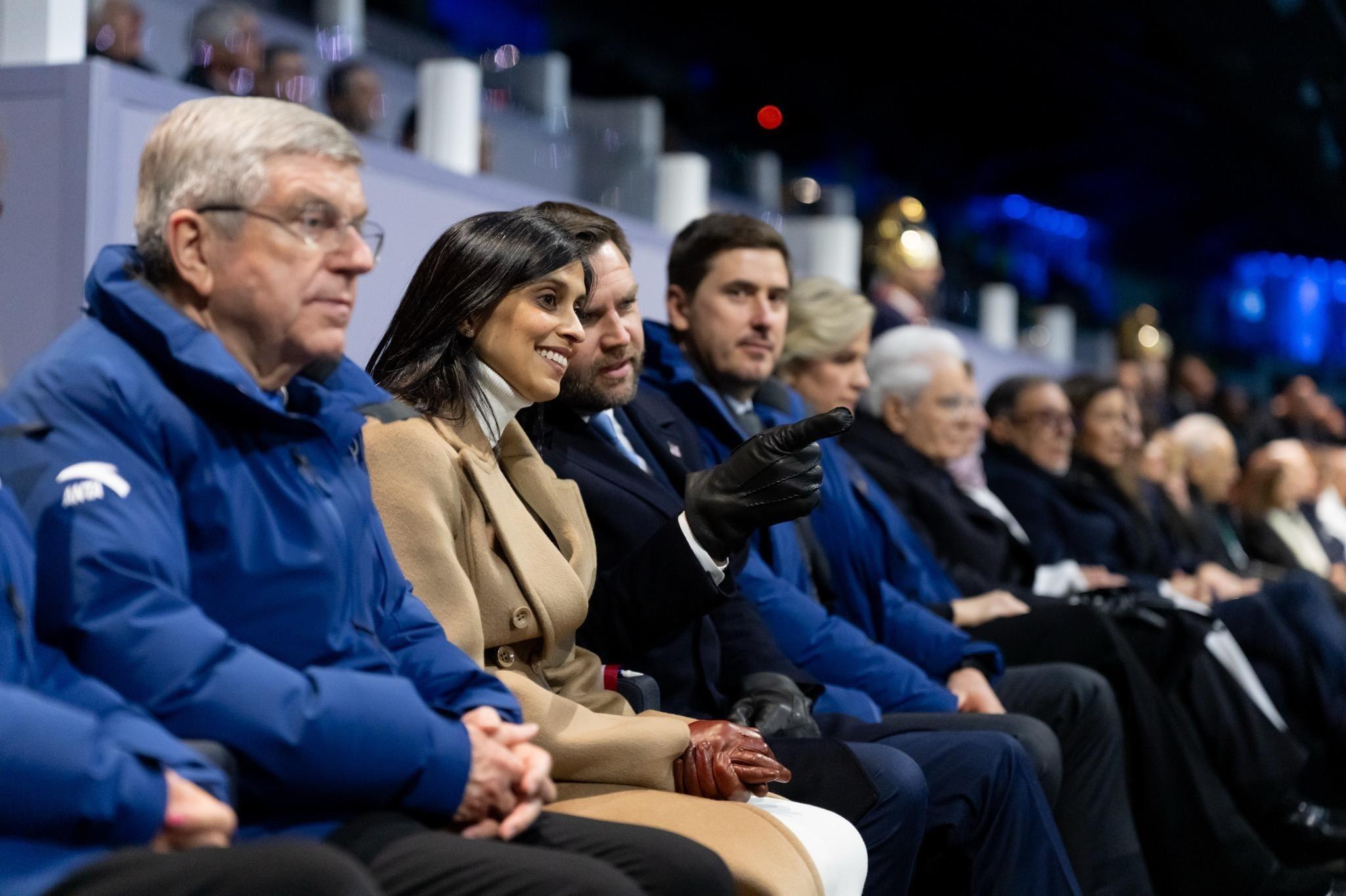 Moment image for JD Vance Leads U.S. Delegation at the 2026 Milano-Cortina Winter Olympics in Milan