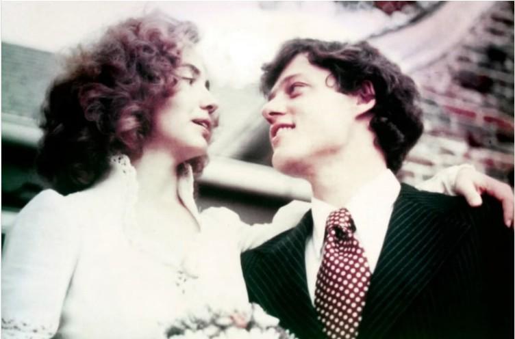 Moment image for Bill Clinton's Marriage to Hillary Rodham in Fayetteville, Arkansas.