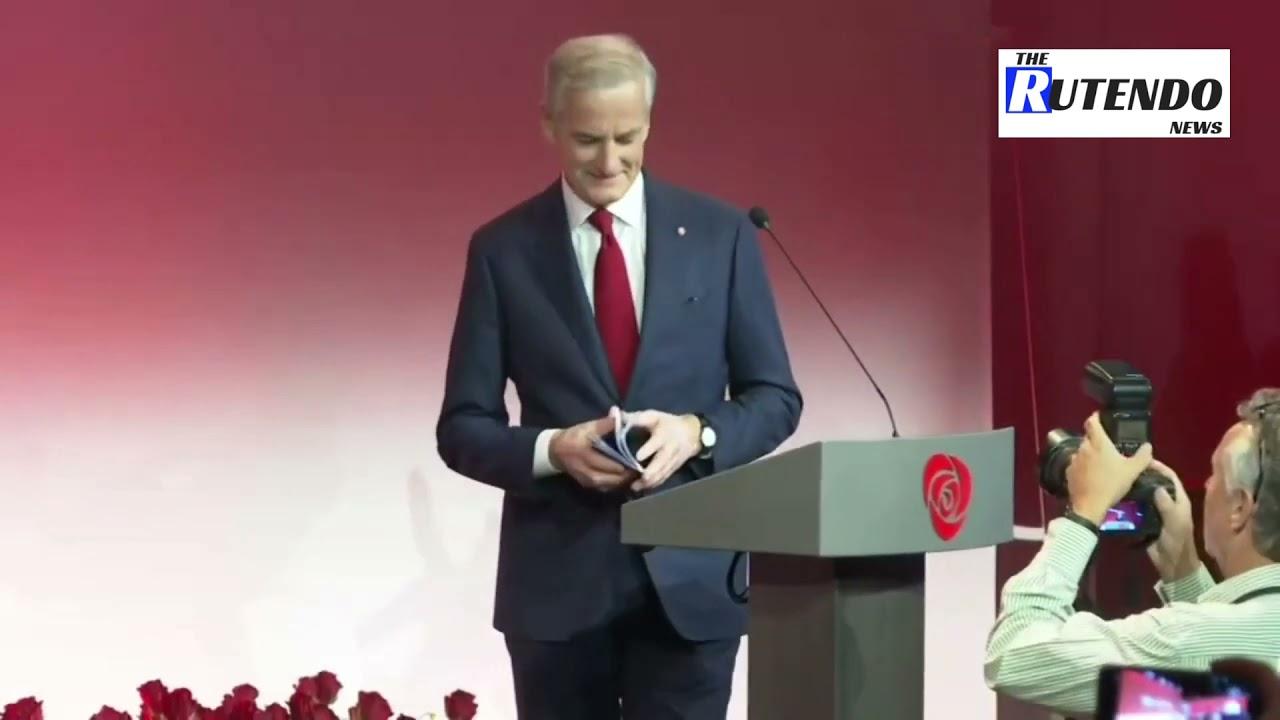 Moment image for Jonas Gahr Støre became the Prime Minister of Norway