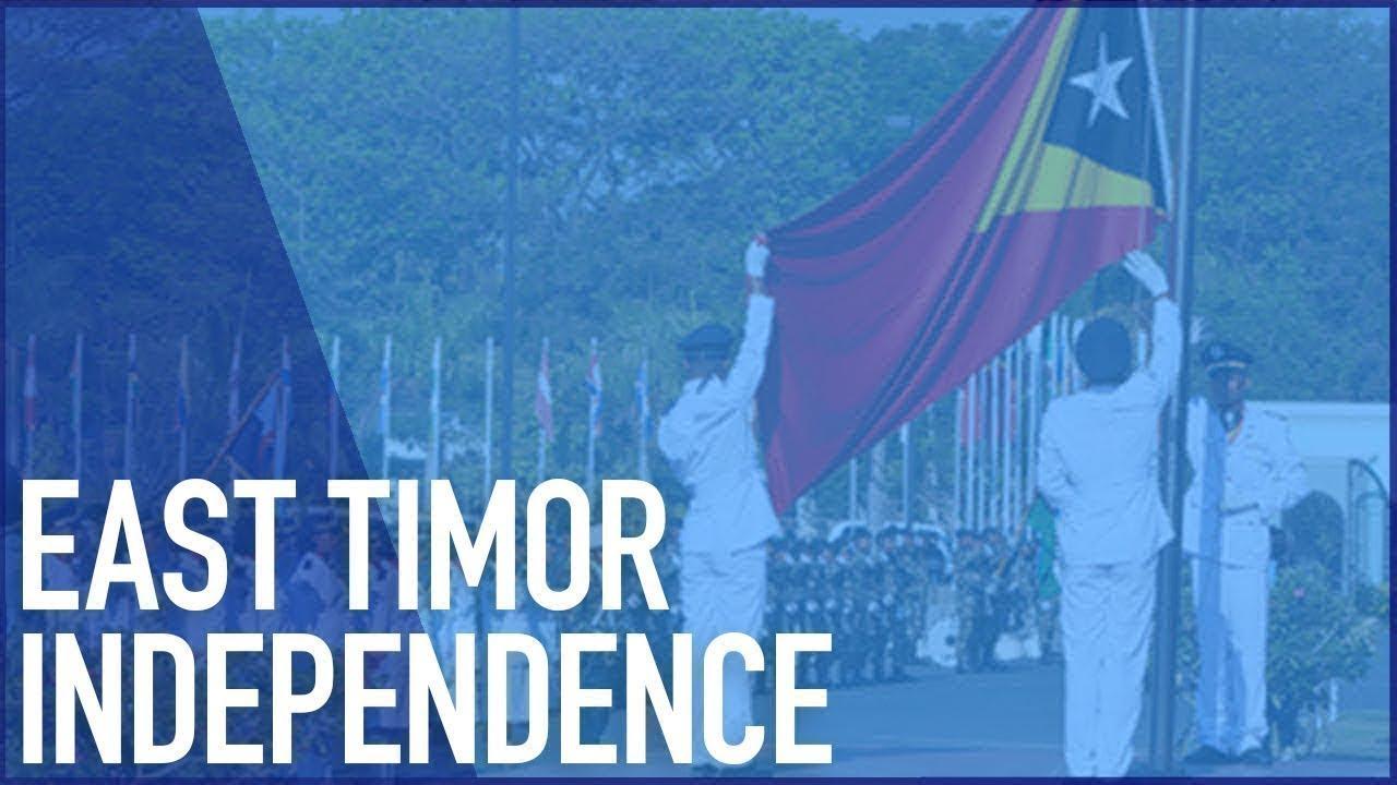 Moment image for Independence declaration from Portugal by East Timor.