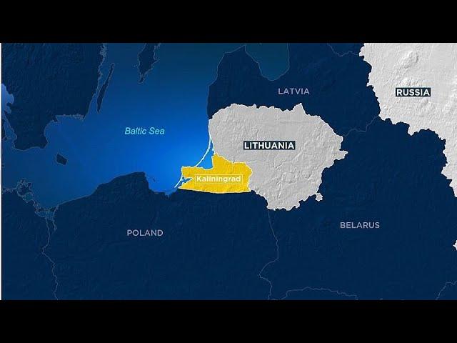 Moment image for Lithuania bans the passage of EU sanctioned goods across its territory and into Russian exclave of Kaliningrad