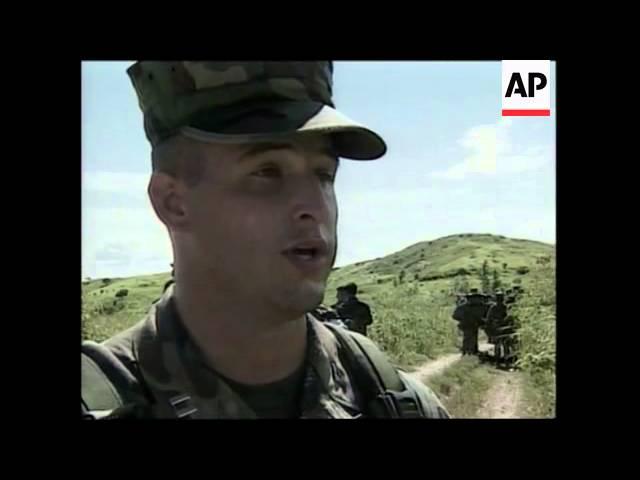 Moment image for Joint US-Filipino counter-terror exercises near Abu Sayyaf stronghold