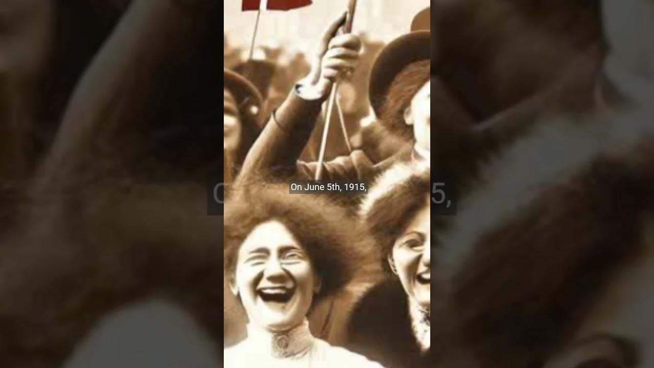 Moment image for Women granted suffrage in Denmark