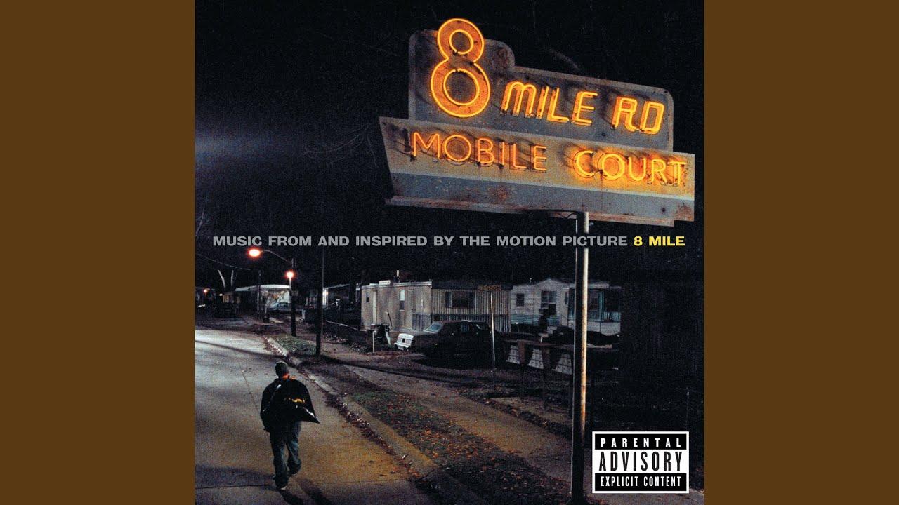 Moment image for Eminem's "Rabbit Run" in "8 Mile" showcases raw intensity and struggles in the music industry.