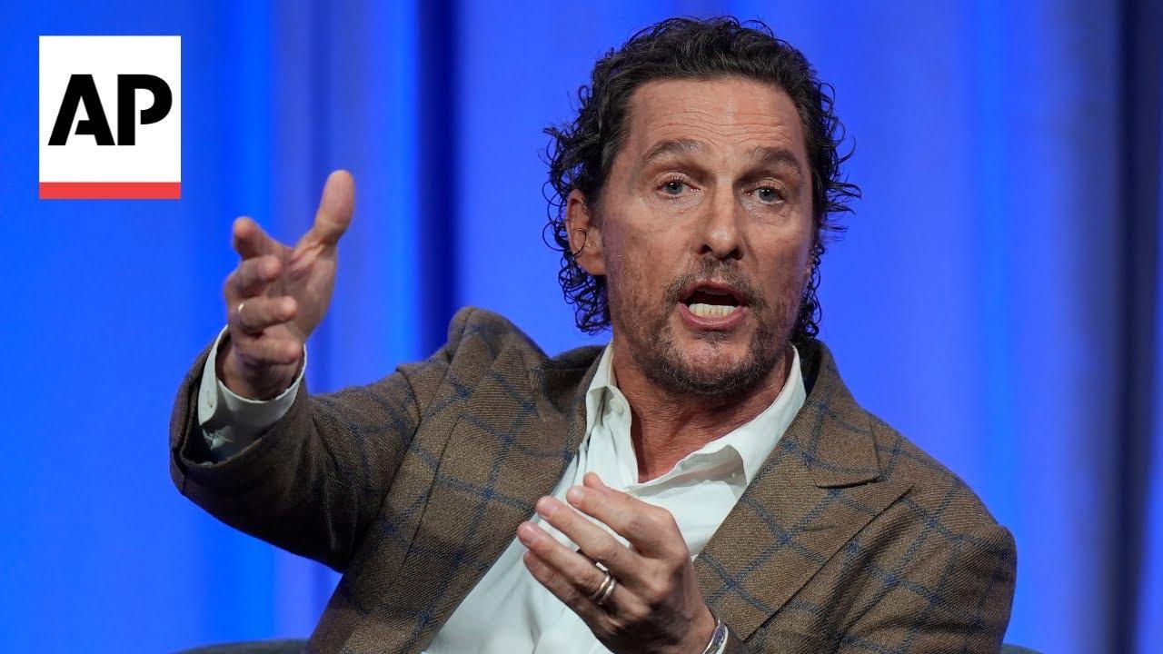 Moment image for McConaughey considers political run after nationwide learning tour.