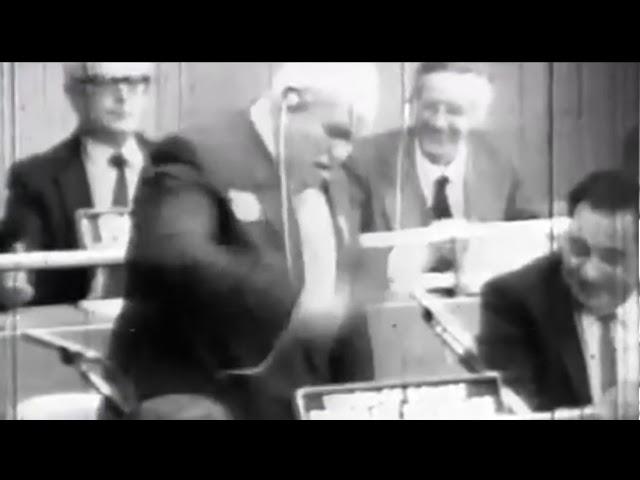 Moment image for Khrushchev's Shoe-Banging Incident: Cold War Diplomatic Clash at the UN General Assembly.