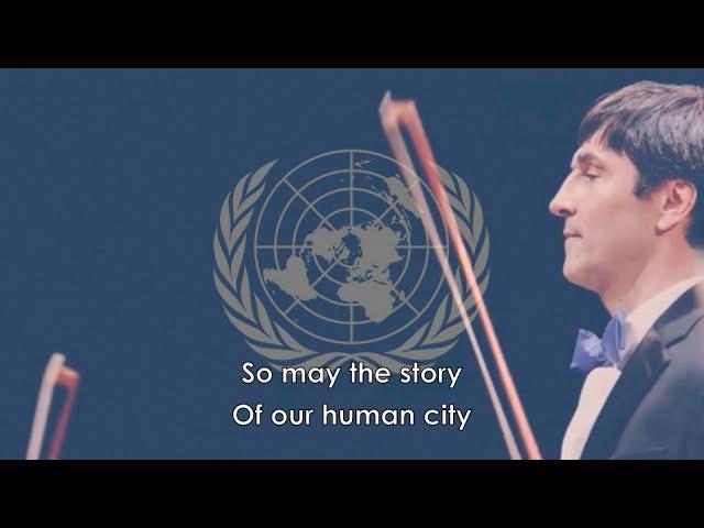 Moment image for United Nations Hymn Celebrates Peace and Unity at Headquarters on UN Day'