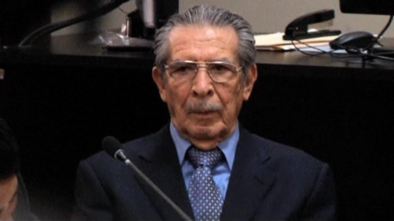 Moment image for Efraín Ríos Montt is Allowed to Stand Trial for Genocide