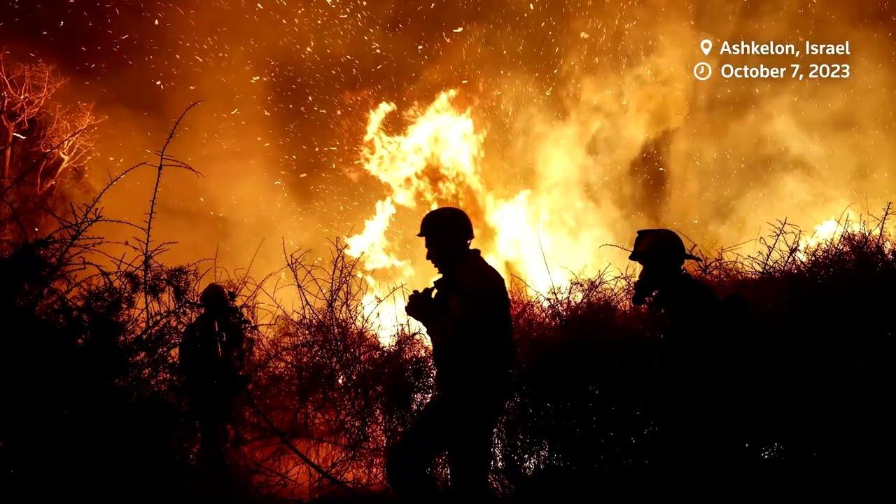 Moment image for Rafah Offensive Causes Mass Diplacements and Death