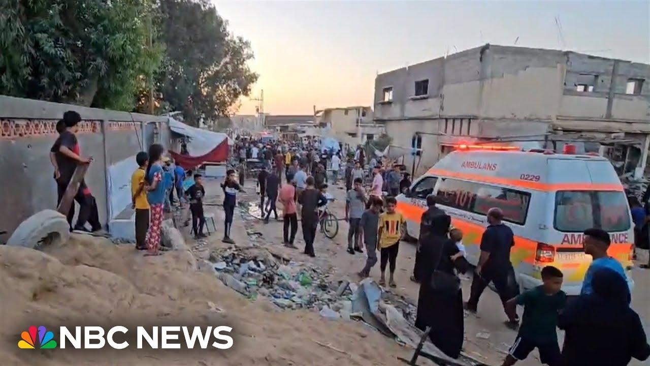 Moment image for Al-Awda School Massacre and Attacks Throughout Gaza