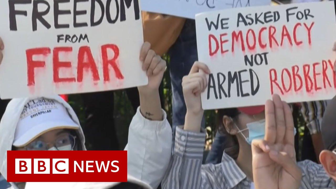 Moment image for Myanmar Military Detains Leaders in Coup