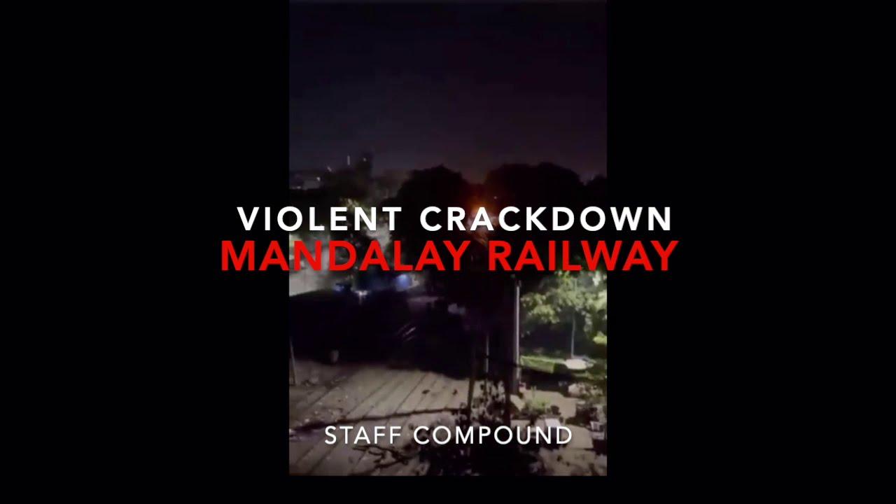 Moment image for Violence in Mandalay Leaves Many Injured