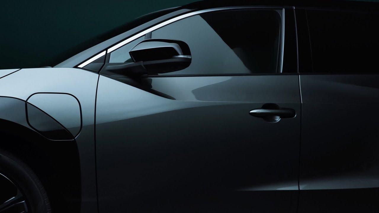 Moment image for Toyota Reveals bZ4X Electric SUV
