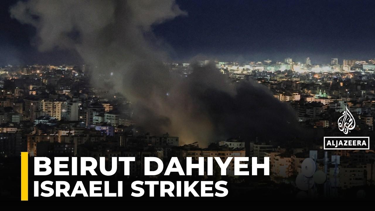Moment image for Israeli Airstrikes Hit Beirut’s Dahiyeh During Operation Roaring Lion