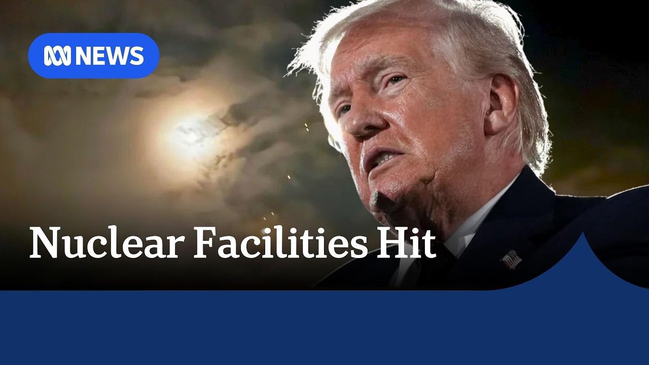 Moment image for U.S. and Israeli Strikes Hit Iranian Nuclear Facilities in Khondab and Ardakan