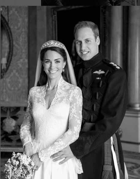 Moment image for Married Catherine Middleton at Westminster Abbey