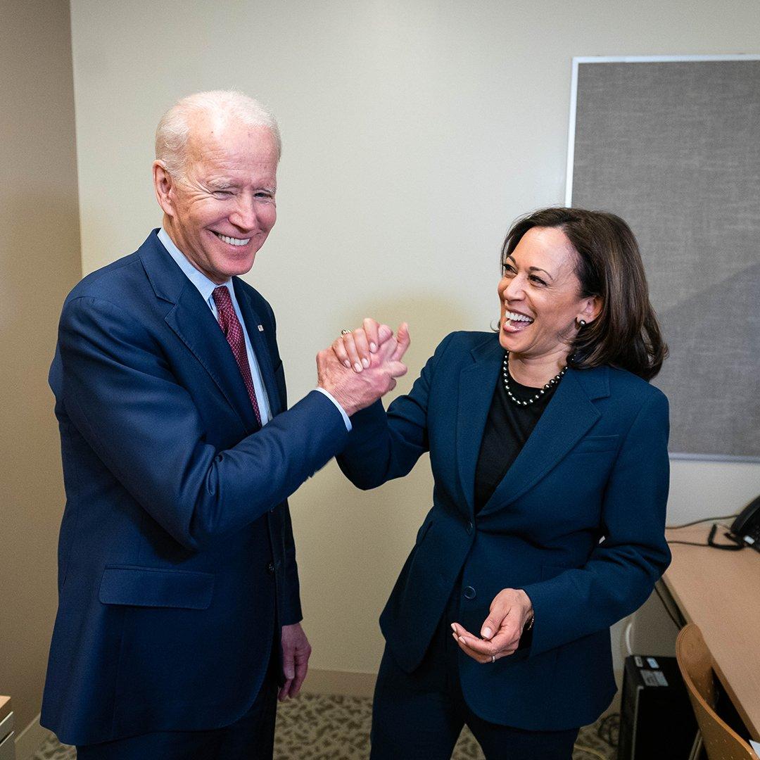 Moment image for Biden's VP Pick