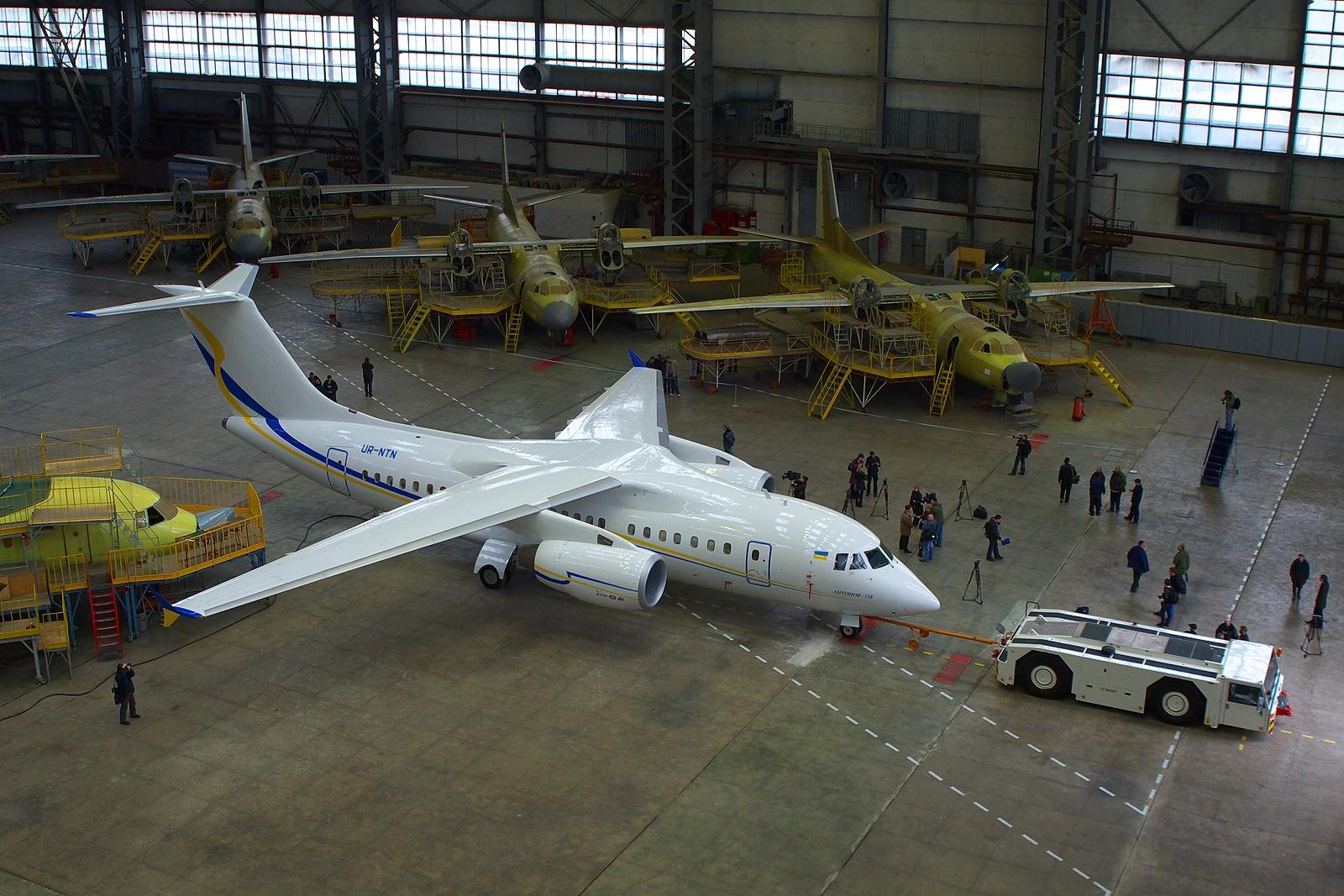 Moment image for First Flight and Introduction of the Antonov An-158 Regional Jet Airliner (2010–2013)
