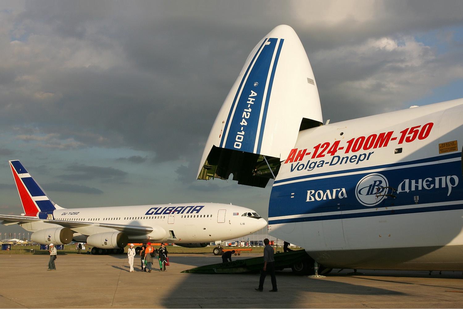 Moment image for First Flight and Introduction of the Antonov An-124 “Ruslan” Heavy Transport Aircraft (1982–1987)