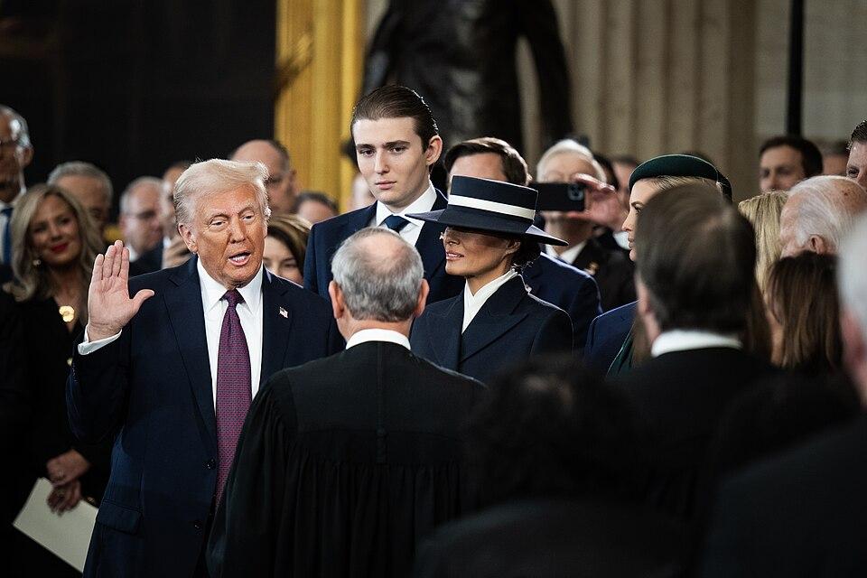 Moment image for Donald Trump Inaugurated as the 47th President of the United States